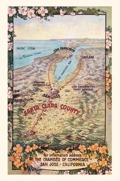 portada Vintage Journal Map of Santa Clara County, San Jose, California (en Inglés)
