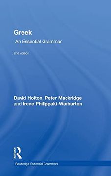 portada Greek: An Essential Grammar (Routledge Essential Grammars) (en Inglés)