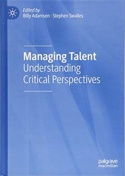 portada Managing Talent: Understanding Critical Perspectives (en Inglés)