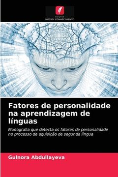 portada Fatores de personalidade na aprendizagem de línguas (en Inglés)