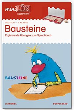 portada Minilük-Übungshefte / Deutsch: Minilük: 3. Klasse - Deutsch: Bausteine - Übungen Angelehnt an das Lehrwerk (Doppelband) (in German)