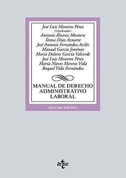 portada Manual De Derecho Administrativo Laboral (Derecho - Biblioteca Universitaria De Editorial Tecnos)