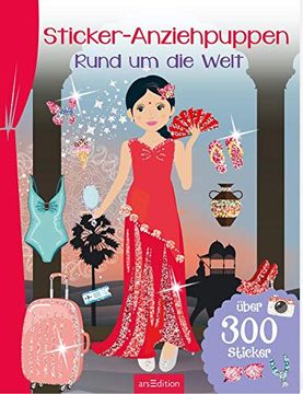 portada Sticker-Anziehpuppen Kostümfest Über 350 Sticker (in German)