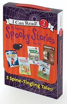 portada My Favorite Spooky Stories Box Set: 5 Silly, Not-Too-Scary Tales! (I Can Read Level 2)