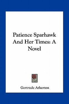 portada patience sparhawk and her times (in English)