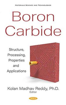 portada Boron Carbide: Structure, Processing, Properties and Applications (in English)