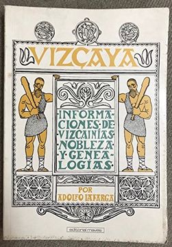 portada Informaciones de Vizcainias Nobleza y Genealogias