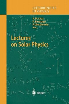 portada lectures on solar physics (en Inglés)