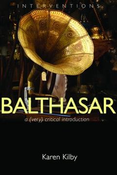 portada balthasar (in English)