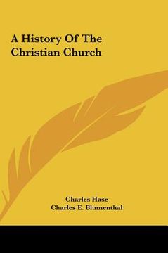 portada a history of the christian church (en Inglés)