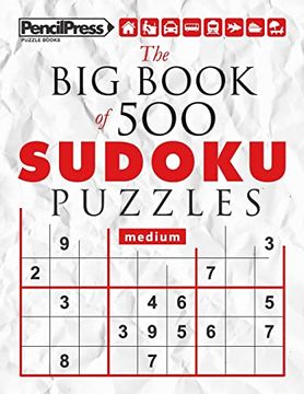 portada The Big Book of 500 Sudoku Puzzles Expert (with answers) (en Inglés)