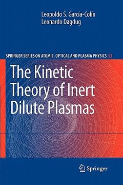 portada the kinetic theory of inert dilute plasmas (en Inglés)