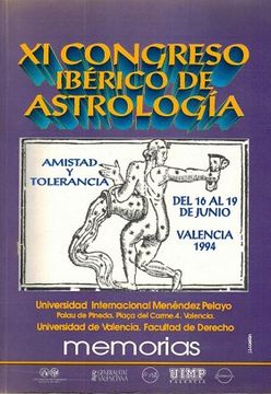 portada Xi Congreso Iberico de Astrologia. Memorias