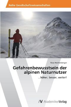 portada Gefahrenbewusstsein Der Alpinen Naturnutzer