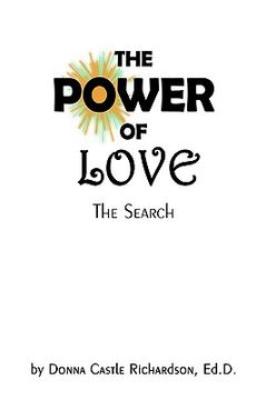 portada the power of love: the search (en Inglés)