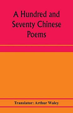 portada A Hundred and Seventy Chinese Poems 