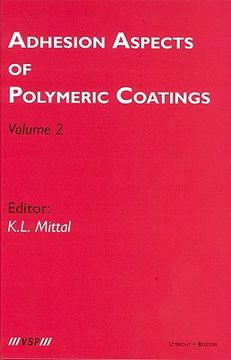portada Adhesion Aspects of Polymeric Coatings: Volume 2 (en Inglés)
