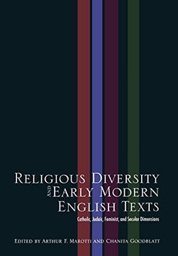 portada Religious Diversity and Early Modern English Texts: Catholic, Judaic, Feminist, and Secular Dimensions (en Inglés)