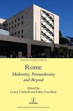 portada Rome: Modernity, Postmodernity and Beyond (Italian Perspectives) (en Inglés)