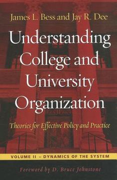 portada understanding college and university organization
