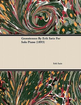 portada gnossiennes by erik satie for solo piano (1893)