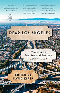 portada Dear los Angeles: The City in Diaries and Letters, 1542 to 2018 
