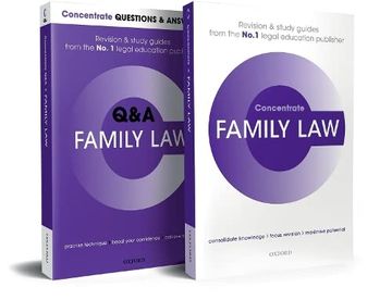 portada Family law Revision Concentrate Pack: Law Revision and Study Guide 