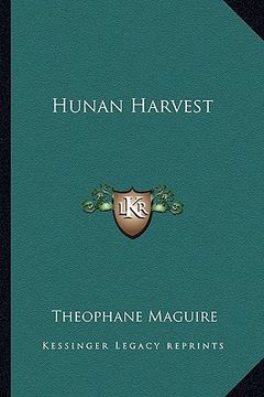 portada hunan harvest (in English)