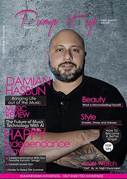 portada Pump it up Magazine - Damian Hasbun Bringing Life out of the Music (in English)