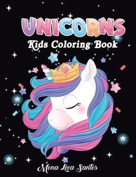 portada Unicorns Coloring Book (in English)