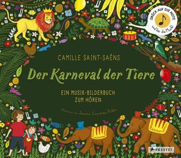 portada Camille Saint-Saëns. Der Karneval der Tiere (en Alemán)
