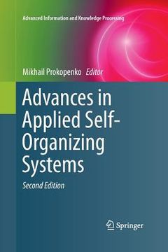 portada Advances in Applied Self-Organizing Systems (en Inglés)