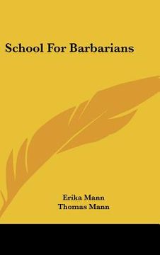 portada school for barbarians (en Inglés)