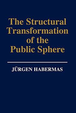 portada The Structural Transformation of the Public Sphere: An Inquiry Into a Category of Bourgeois Society (in English)