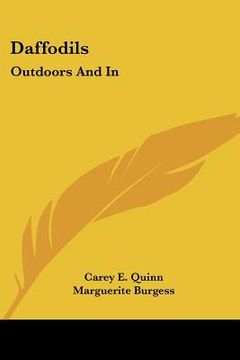 portada daffodils: outdoors and in (en Inglés)