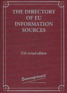 portada The Directory of Eu Information Sources E11 (en Inglés)