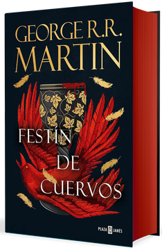 portada Festín de cuervos (Canción de Hielo y Fuego 4) - Cantos Tintados