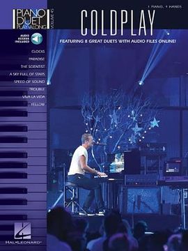 Coldplay - Piano Duet Play-Along Vol. 45 (Book/Online Audio) (en Inglés)