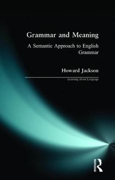 portada grammar & meaning (en Inglés)