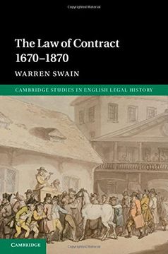 portada The law of Contract 1670-1870 (Cambridge Studies in English Legal History) (en Inglés)