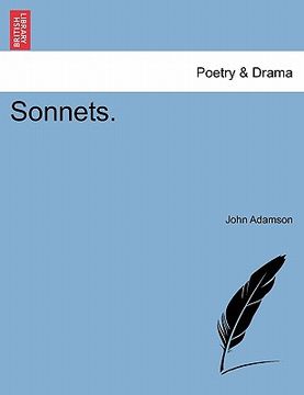 portada sonnets. (en Inglés)