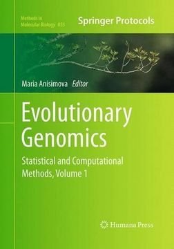 portada Evolutionary Genomics: Statistical and Computational Methods, Volume 1 (Methods in Molecular Biology)