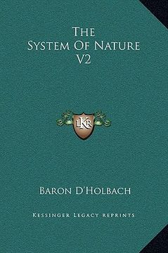 portada the system of nature v2 (en Inglés)