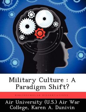 portada military culture: a paradigm shift?