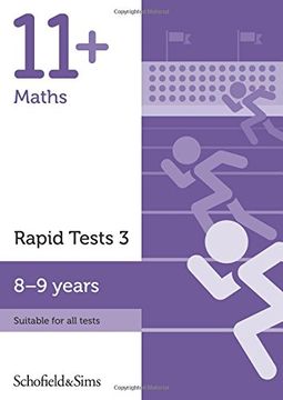 portada 11+ Maths Rapid Tests Book 3: Year 4, Ages 8-9 (en Inglés)