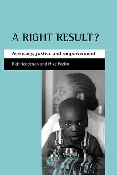 portada right result?: advocacy, justice and empowerment
