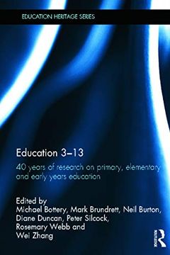 portada Education 3–13: 40 Years of Research on Primary, Elementary and Early Years Education (Education Heritage) (in English)