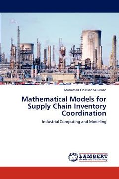 portada mathematical models for supply chain inventory coordination (en Inglés)