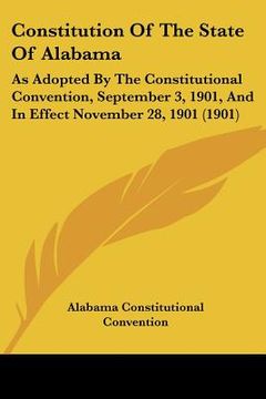 portada constitution of the state of alabama