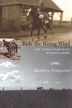 portada ride the rising wind: one woman's journey across canada (en Inglés)